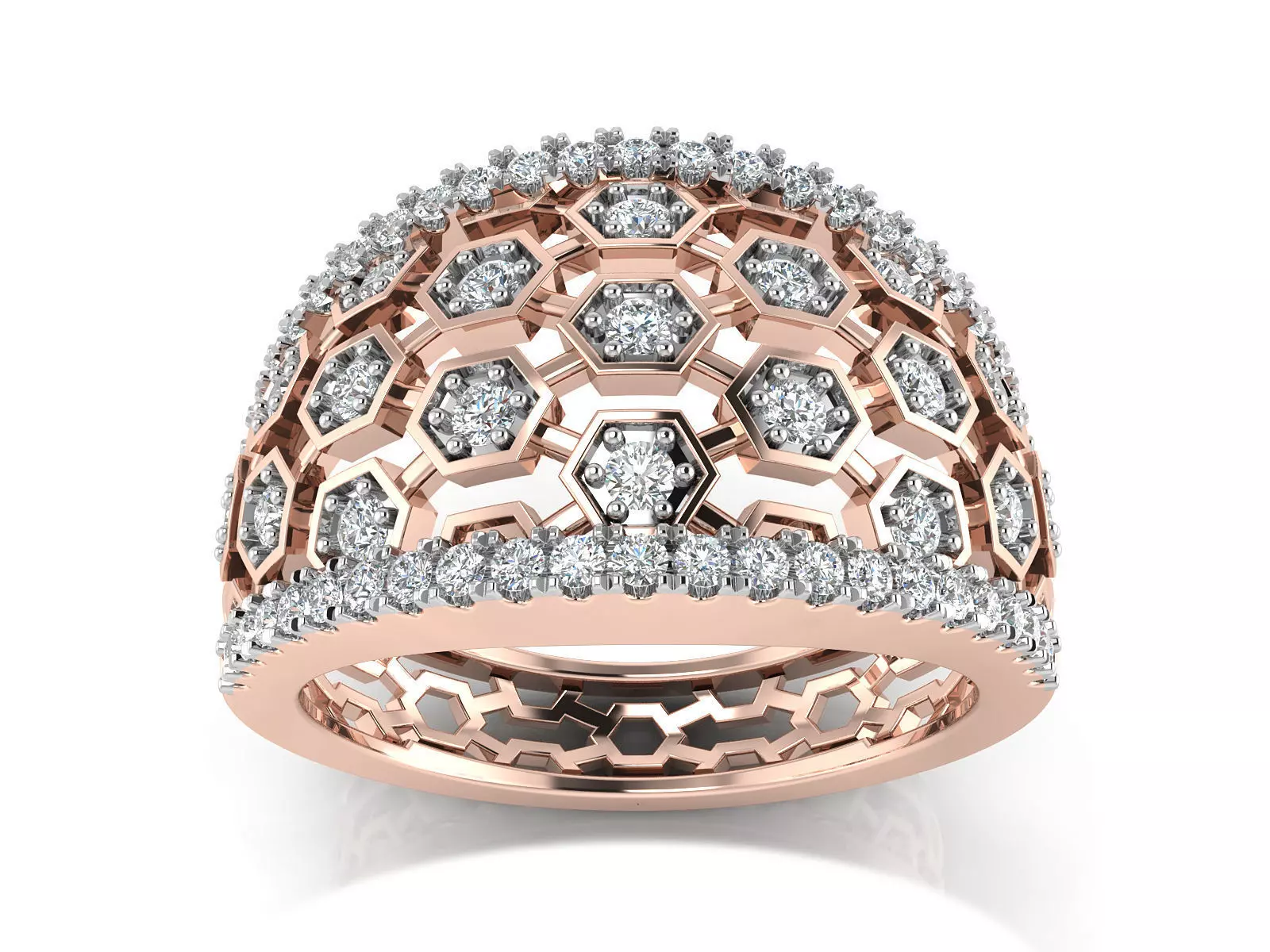 Women ring 3dm stl render detail 3D print model 3D print model_0