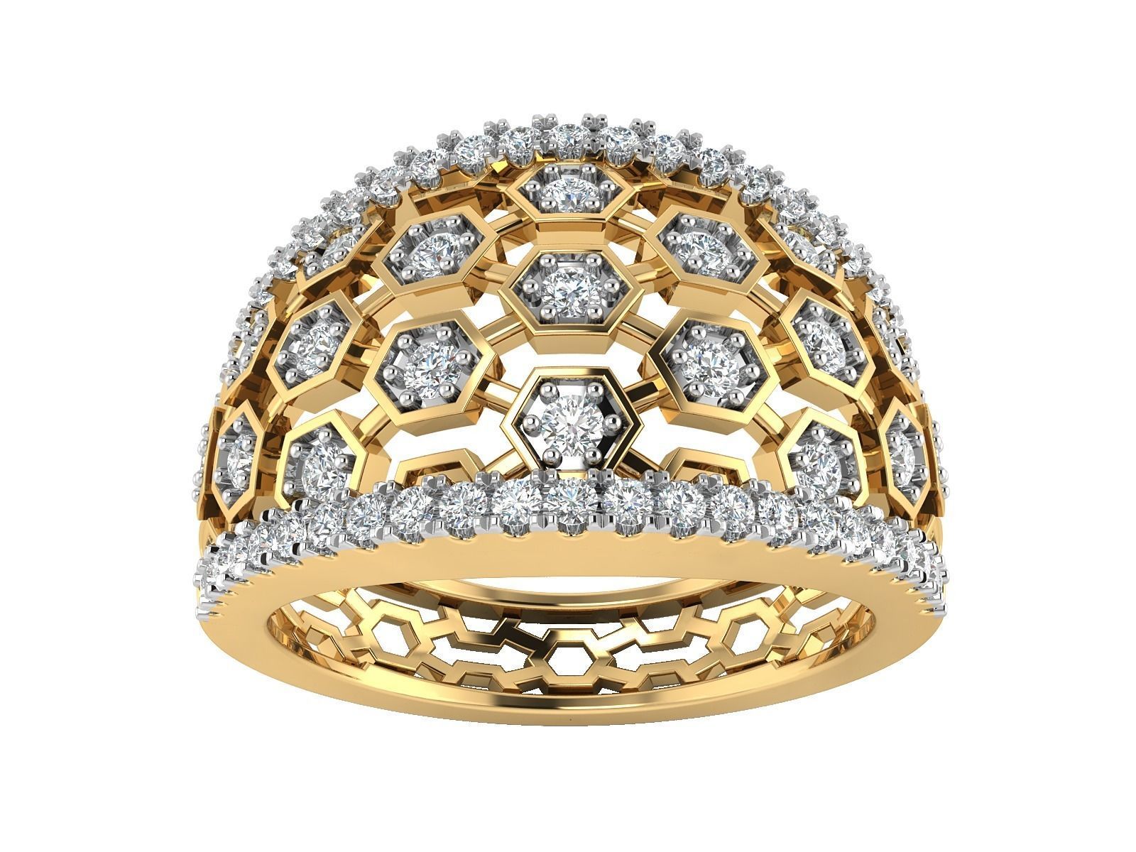 Women ring 3dm stl render detail 3D print model 3D print model_3