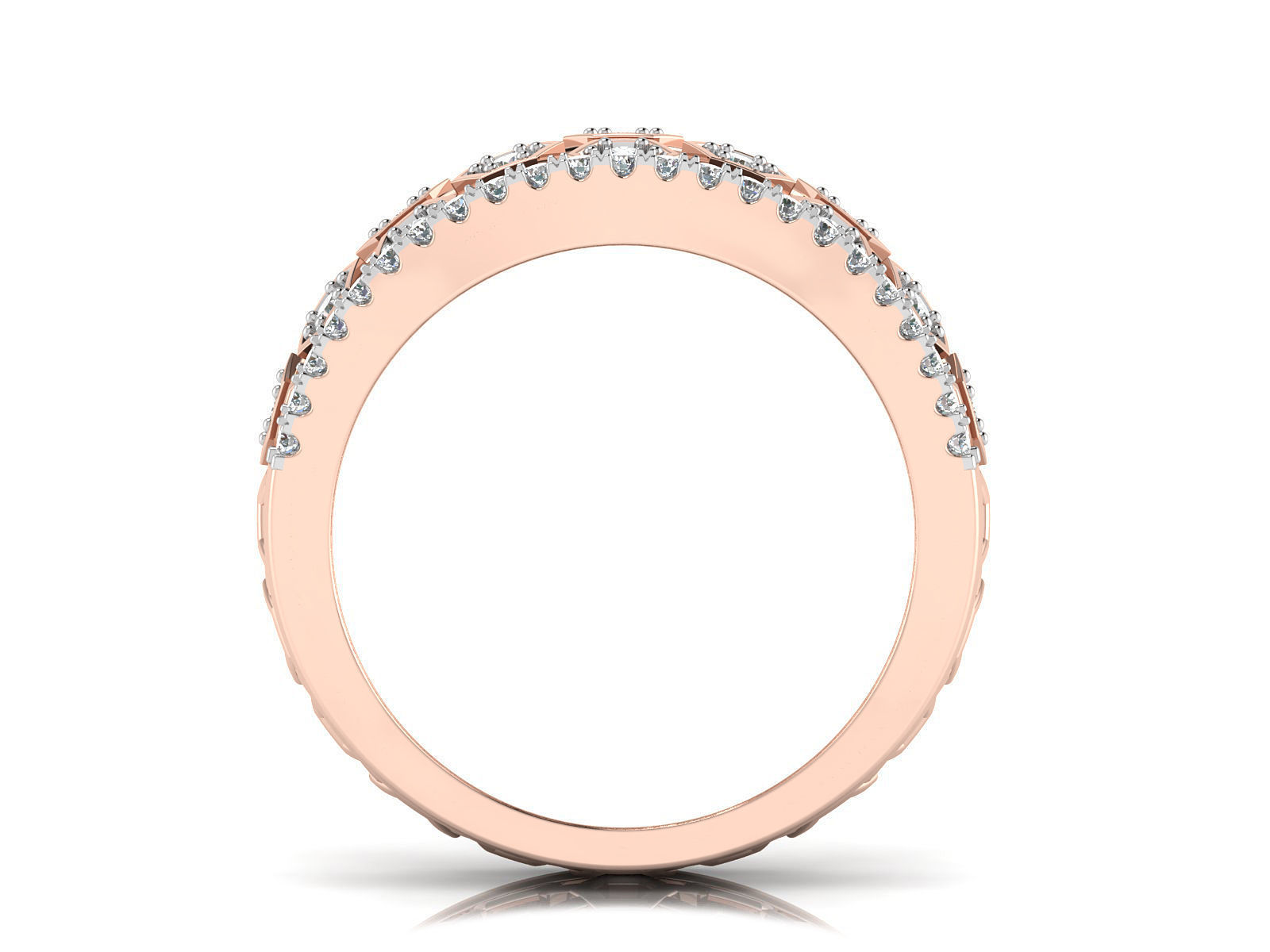 Women ring 3dm stl render detail 3D print model 3D print model_4