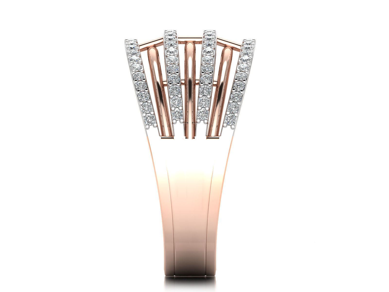 Women ring 3dm stl render detail 3D print model 3D print model_4