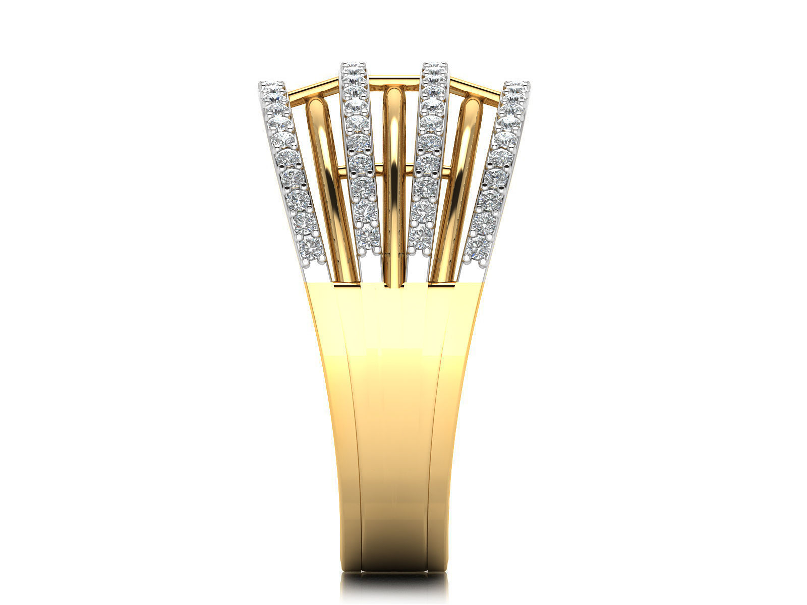 Women ring 3dm stl render detail 3D print model 3D print model_6