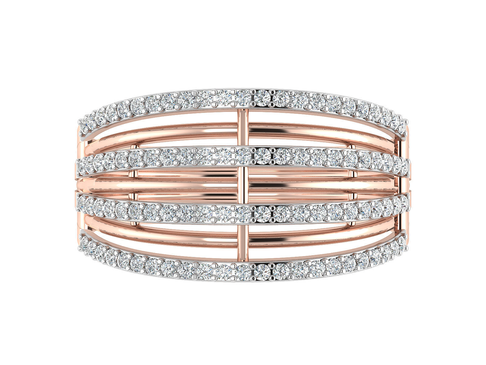 Women ring 3dm stl render detail 3D print model 3D print model_8