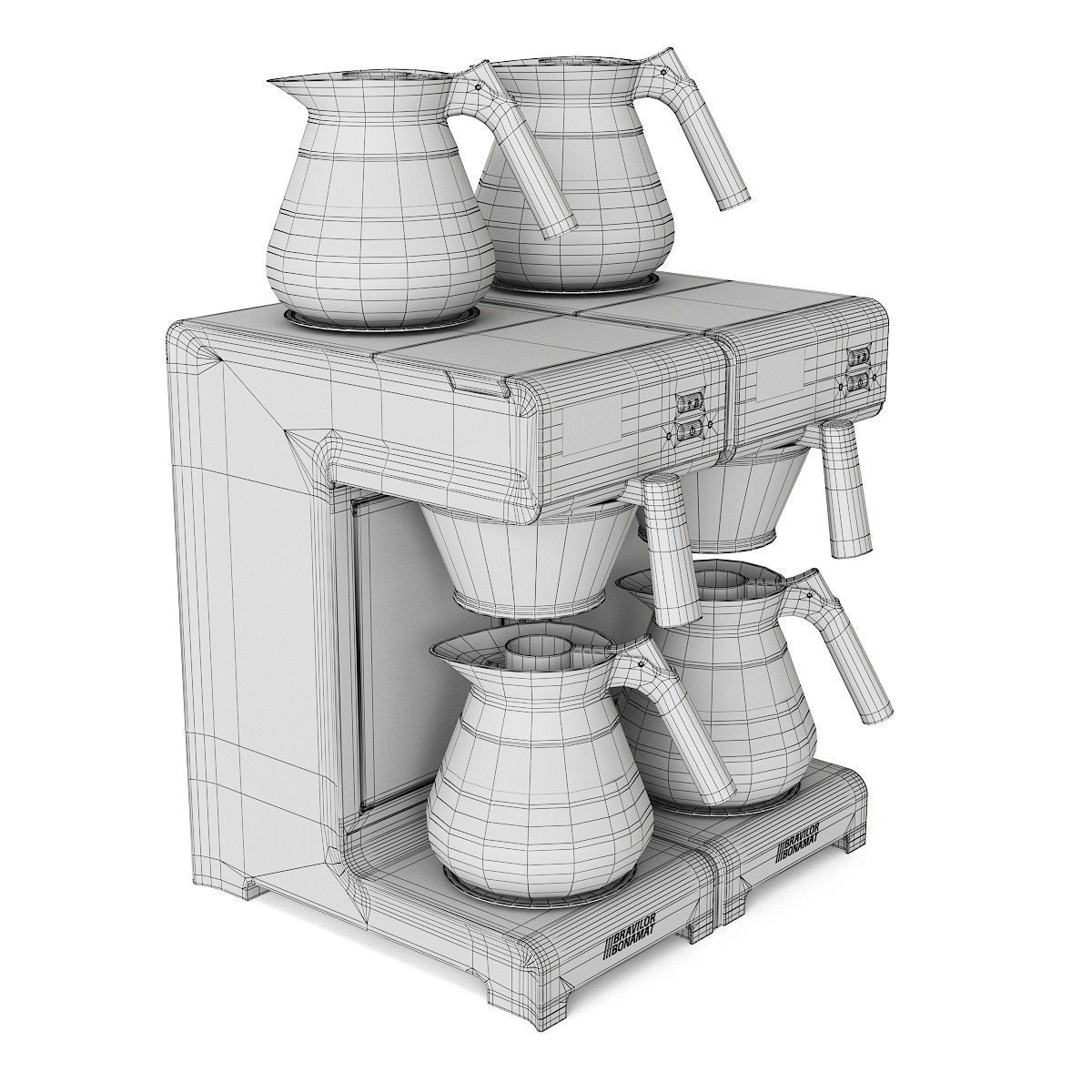 Bravilor Bonamat Mondo series  coffee machines 3D model_3