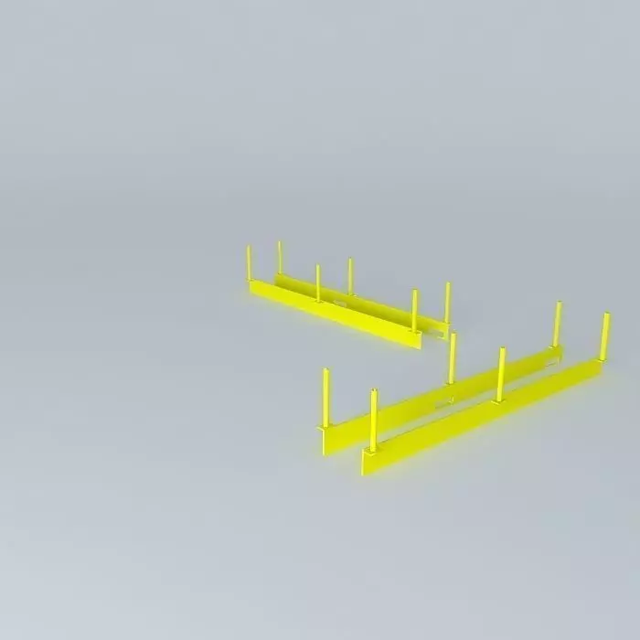 Fiber Optic Cable Tray 3D model_0