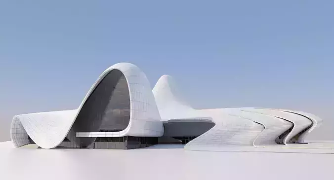 Heydar Aliyev Center 3D model
