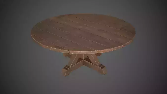 Medieval Circle Table