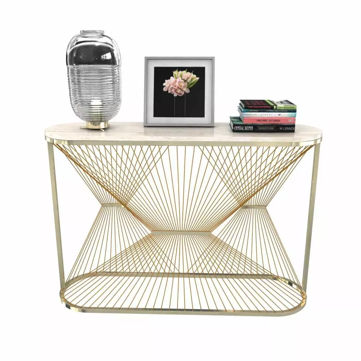 Aegis console table by lamberti design 3d model 3D model