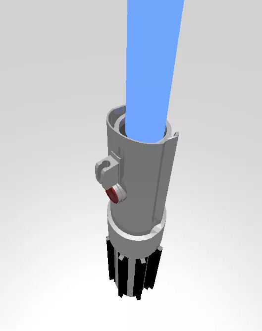 Skywalkers-Leaser-Sword pencil Low-poly 3D model_0