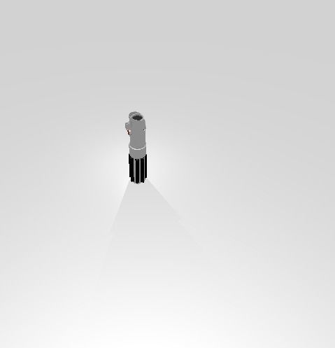 Skywalkers-Leaser-Sword pencil Low-poly 3D model_1