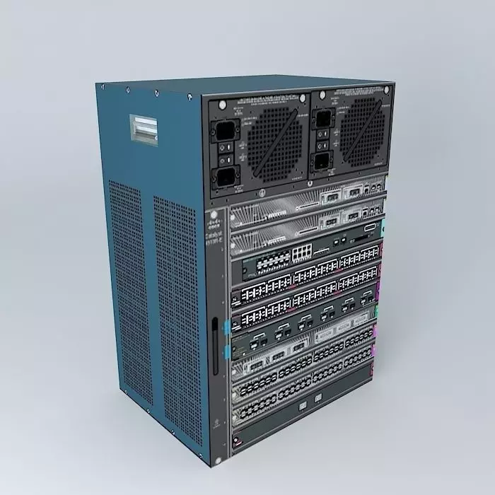 Catalyst 4510r 3D model_0