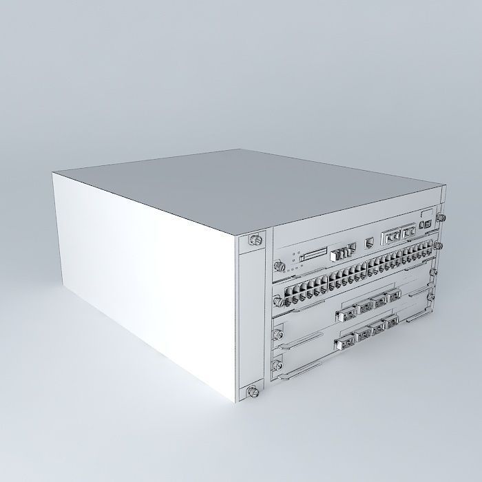 Cisco Catalyst 6504E Switch 3D model_3