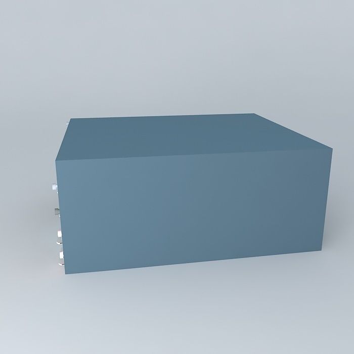 Cisco Catalyst 6504E Switch 3D model_2
