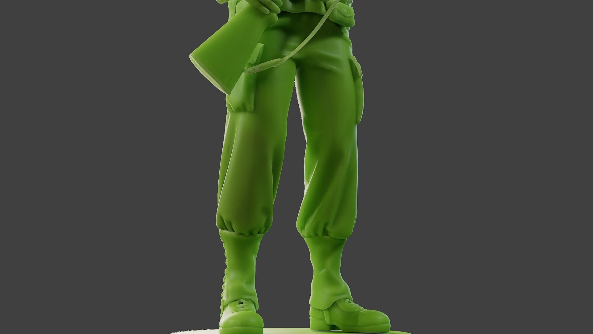 American soldier ww2 StandGuard A1 3D print model_13