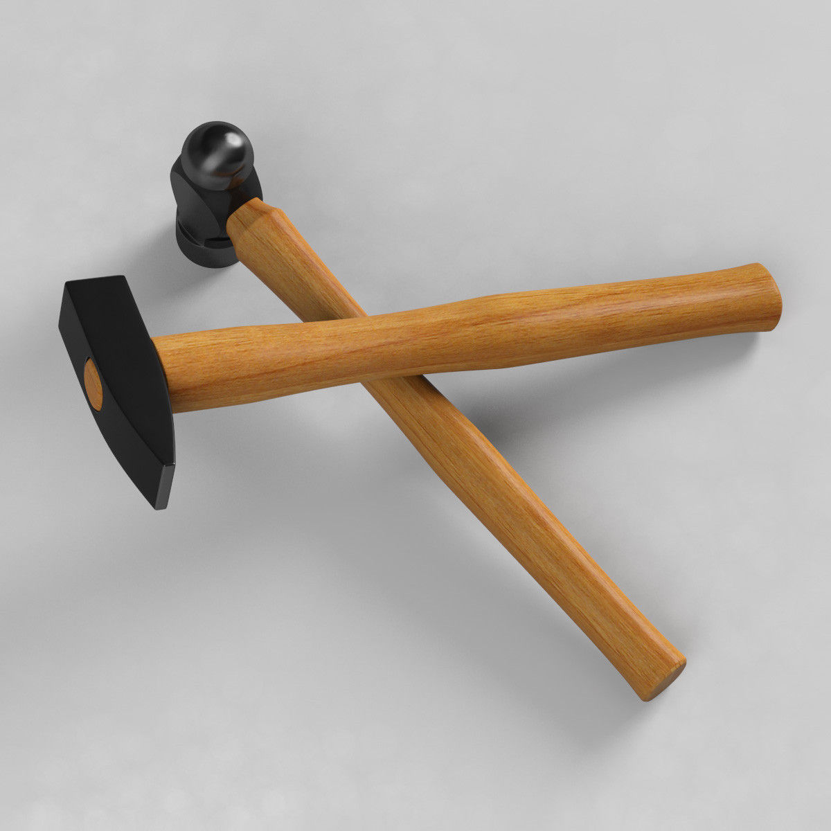 Woodcraft Hammers 3D model_1