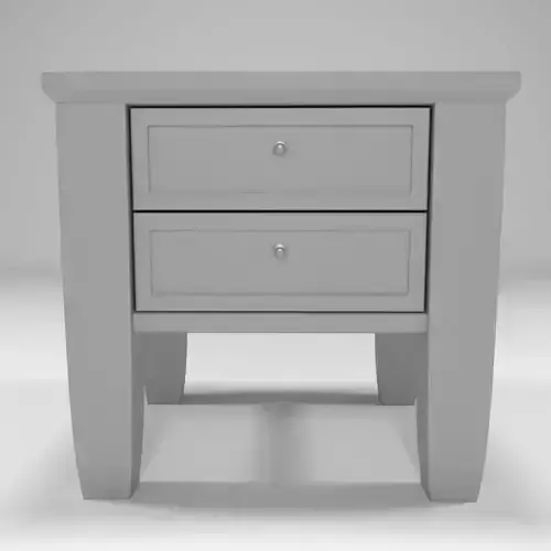 Nightstand with two drawers