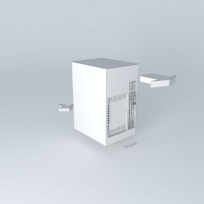 Cisco Unified Broadband Router showing Airflow 3D model_4