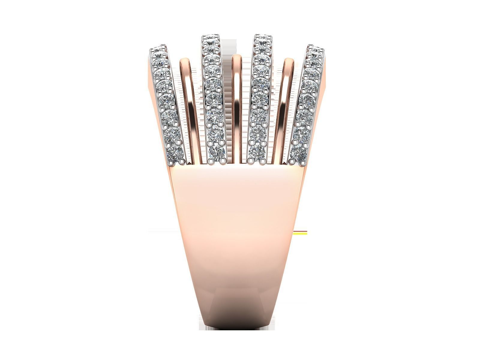 Women ring 3dm stl render detail 3D print model 3D print model_5