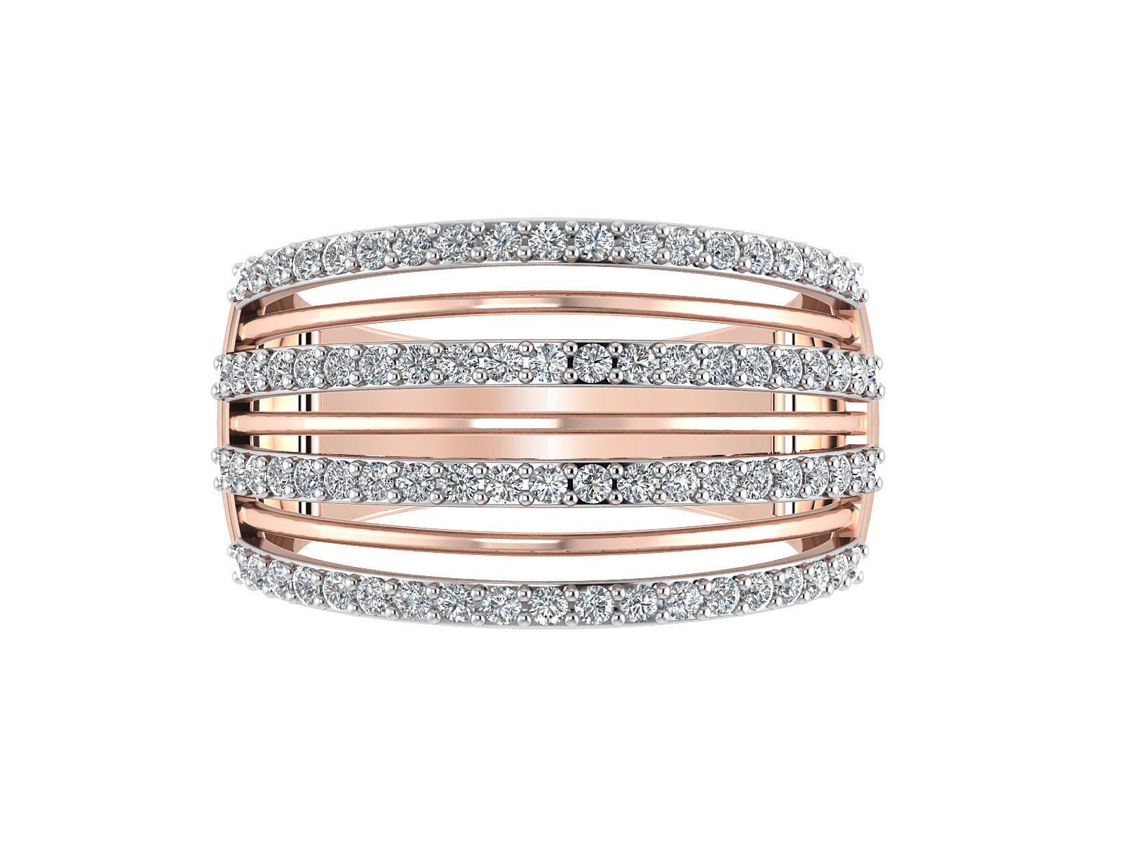 Women ring 3dm stl render detail 3D print model 3D print model_8