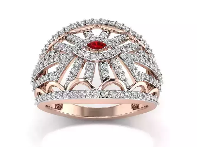 Women ring 3dm stl render detail 3D print model