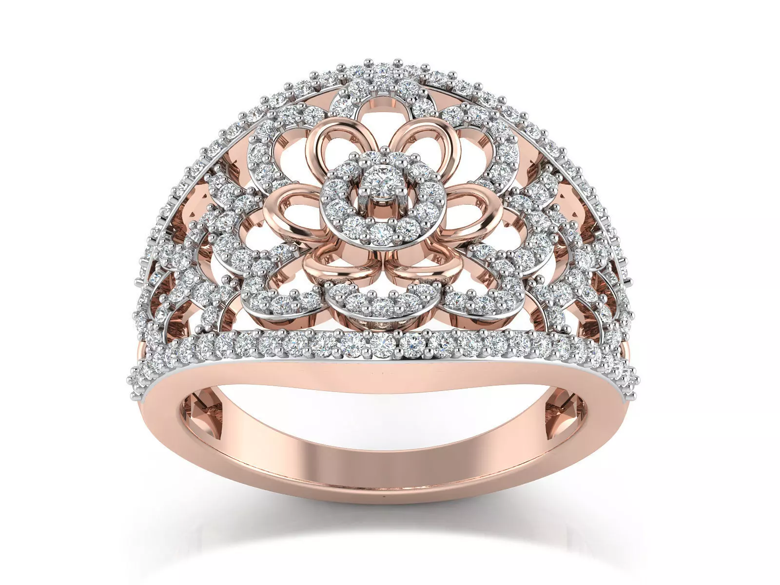 Women ring 3dm stl render detail 3D print model 3D print model_0