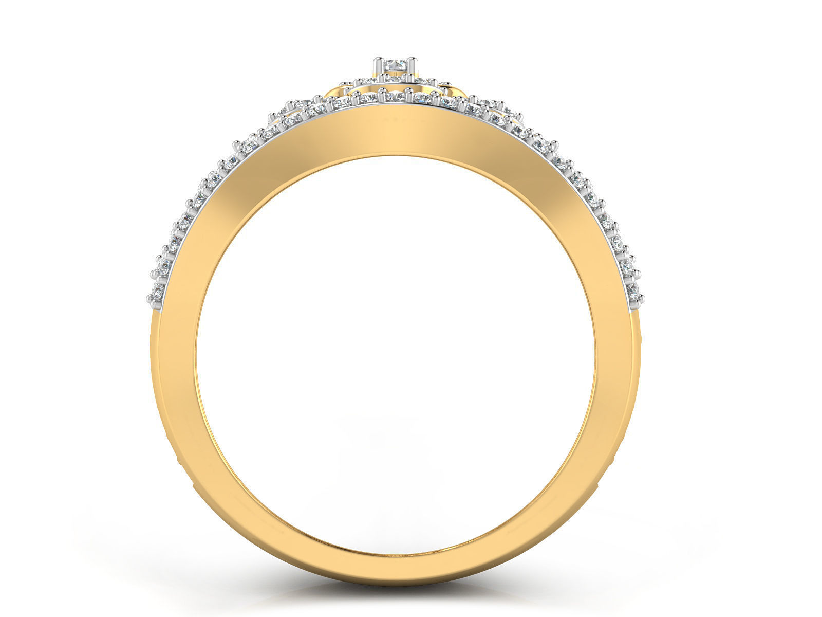 Women ring 3dm stl render detail 3D print model 3D print model_3