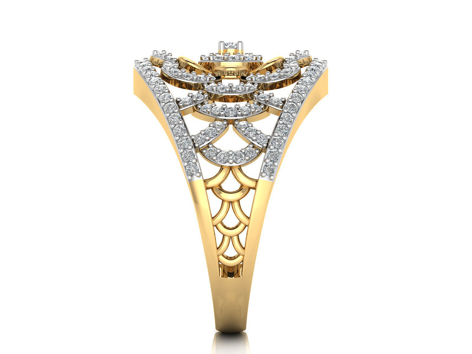 Women ring 3dm stl render detail 3D print model 3D print model_6