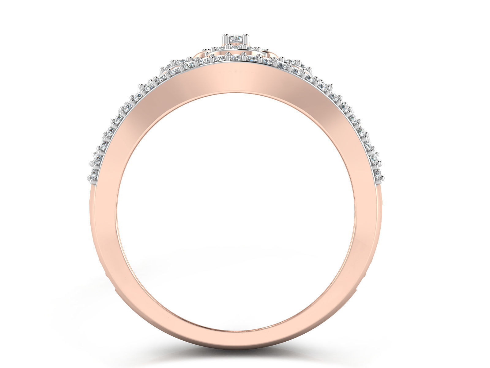 Women ring 3dm stl render detail 3D print model 3D print model_2