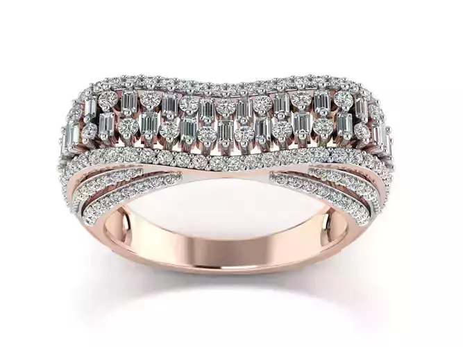 Women ring 3dm stl render detail 3D print model