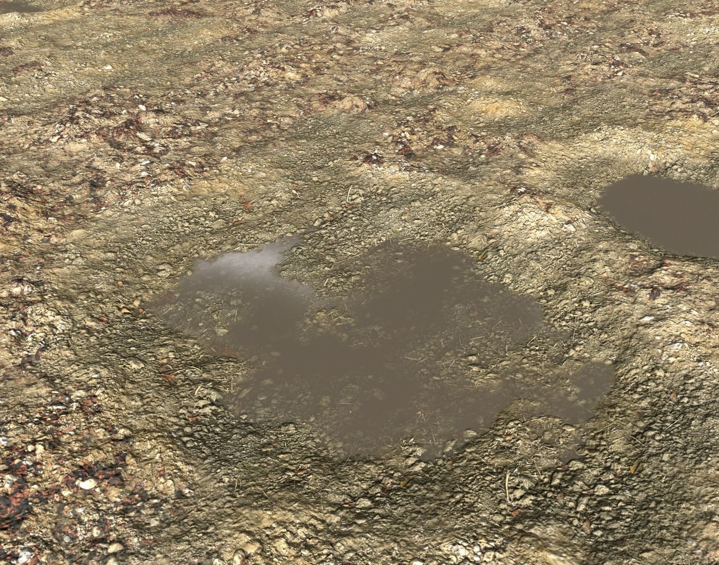 Rocky Soil ground PBR Texture_2