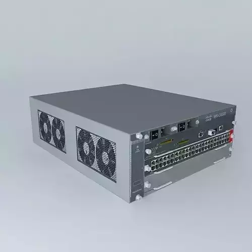 Cisco Catalyst 6503e Layer 3 Switch 3D model