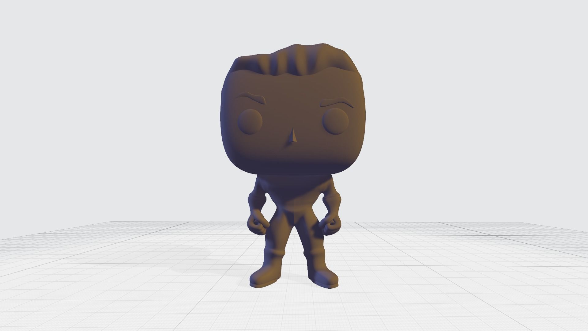 Custom Pop Superhero 3D Printable 3D print model_4
