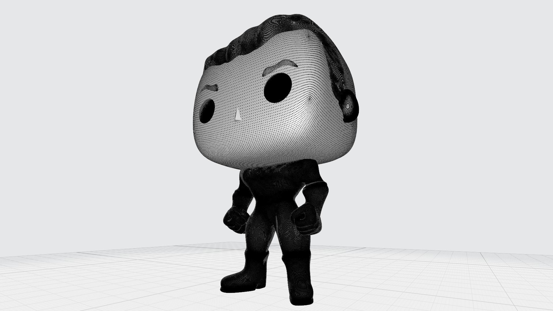 Custom Pop Superhero 3D Printable 3D print model_13