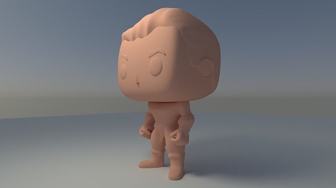 Custom Pop Superhero 3D Printable 3D print model