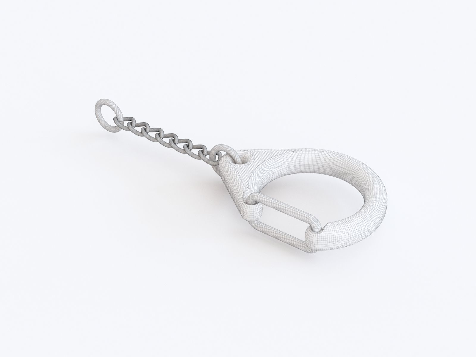 Key chain 11 3D model_1