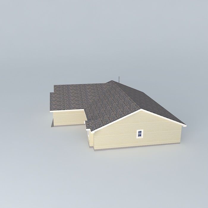 Tract House Free 3D model_2