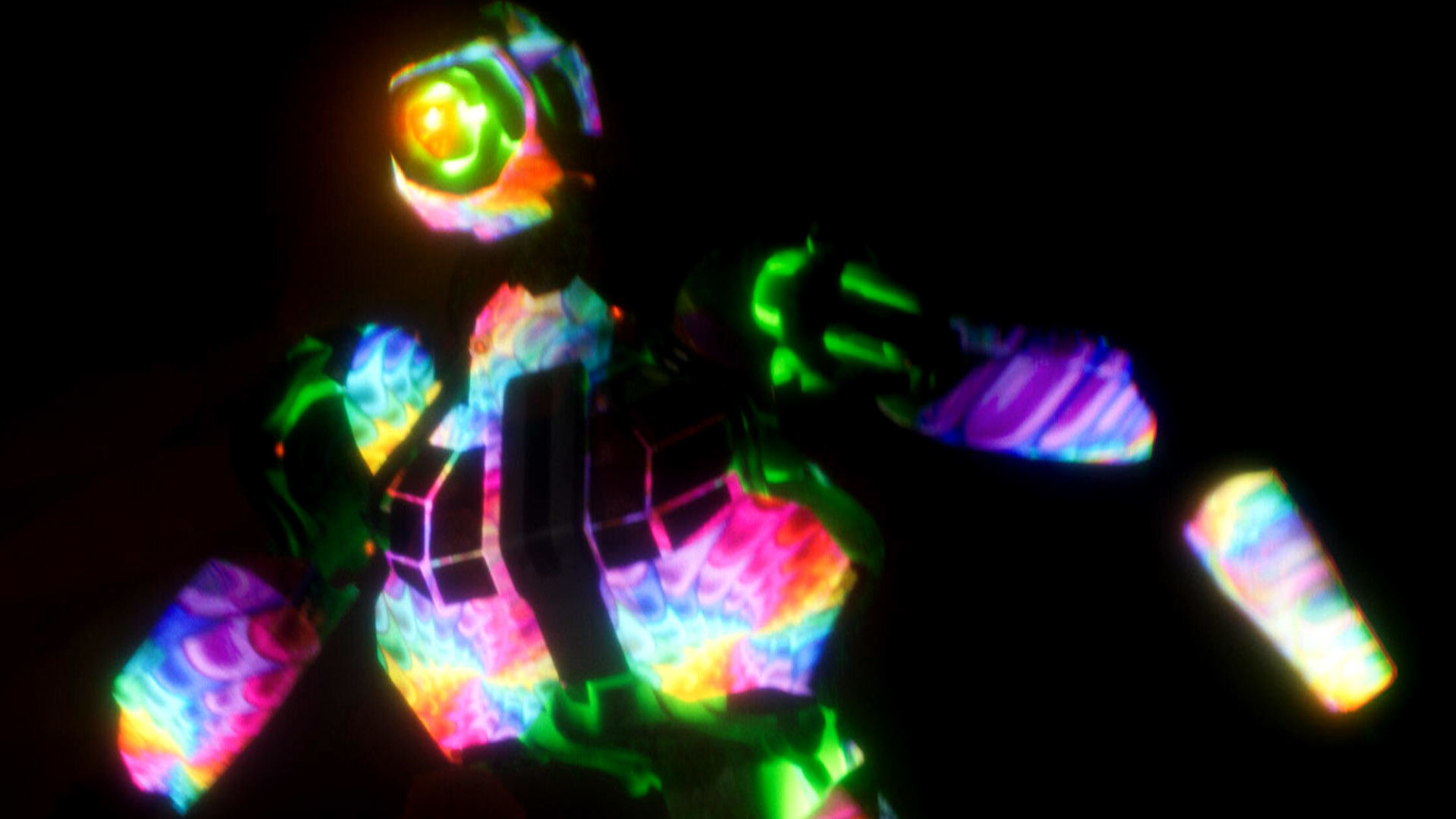 Sci-fi Robot Low-poly 3D model_5