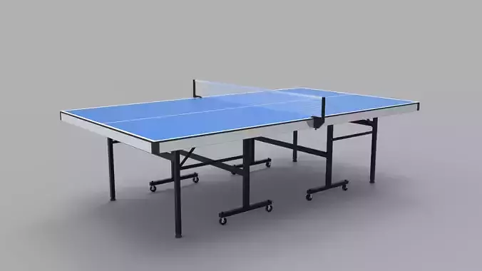 Ping Pong Table 9ft Long 3D model