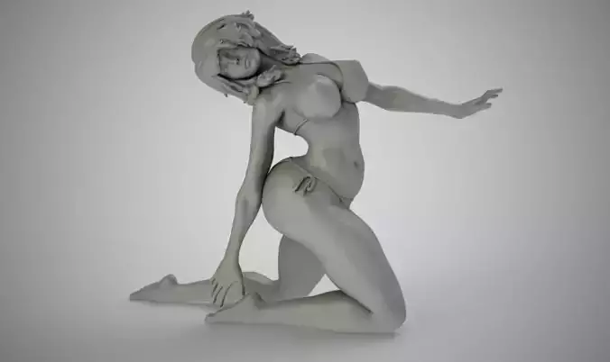 Summer Beauty 3D print model