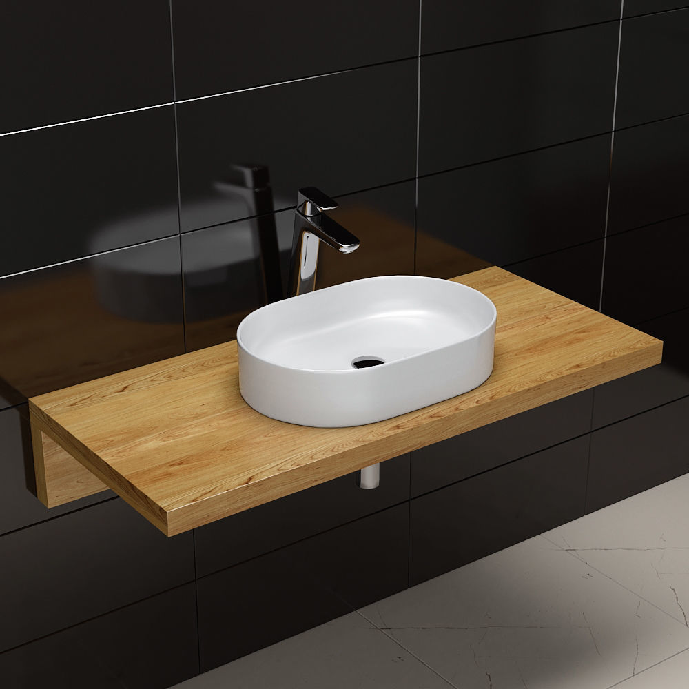 sink Ravak Ceramic Slim O 3D model_6