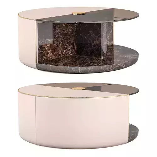 Turri ECLIPSE Round coffee tables
