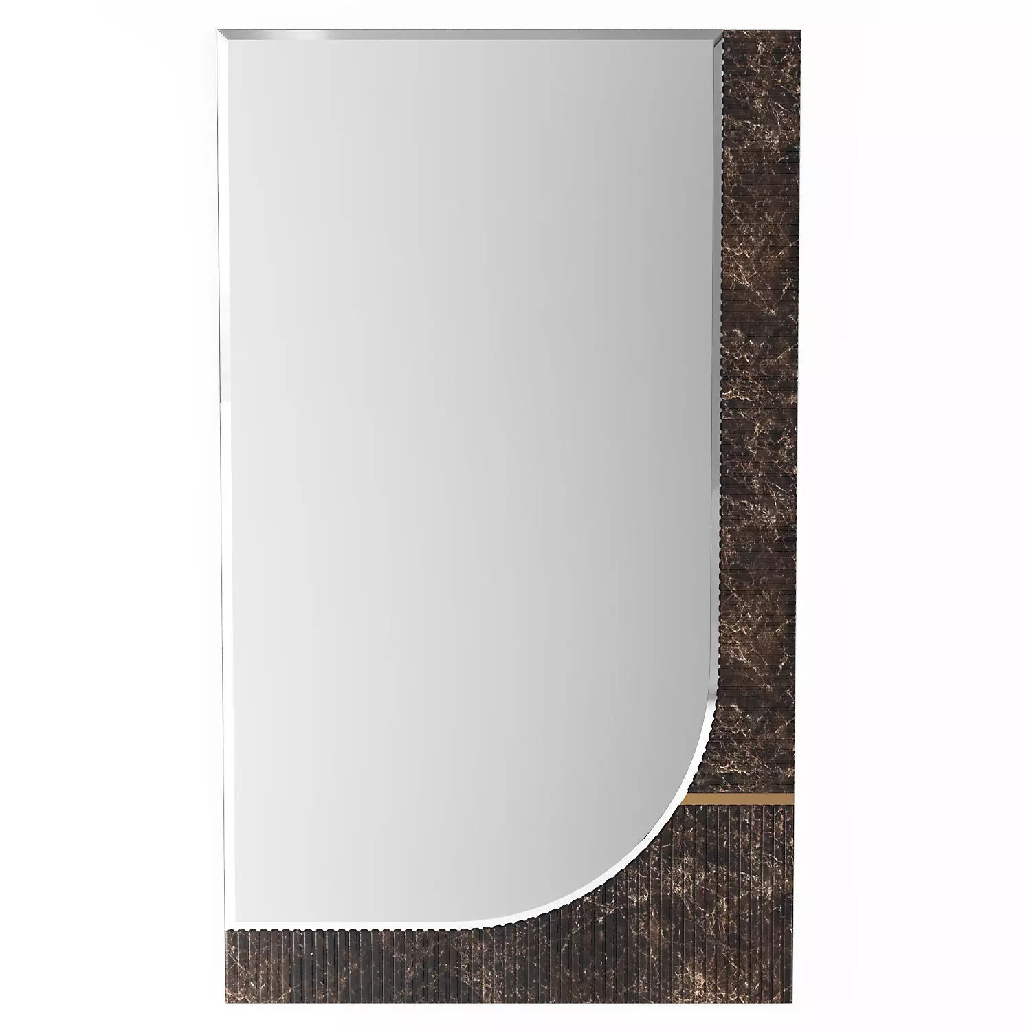 Turri ECLIPSE Rectangular mirror 3D model_0