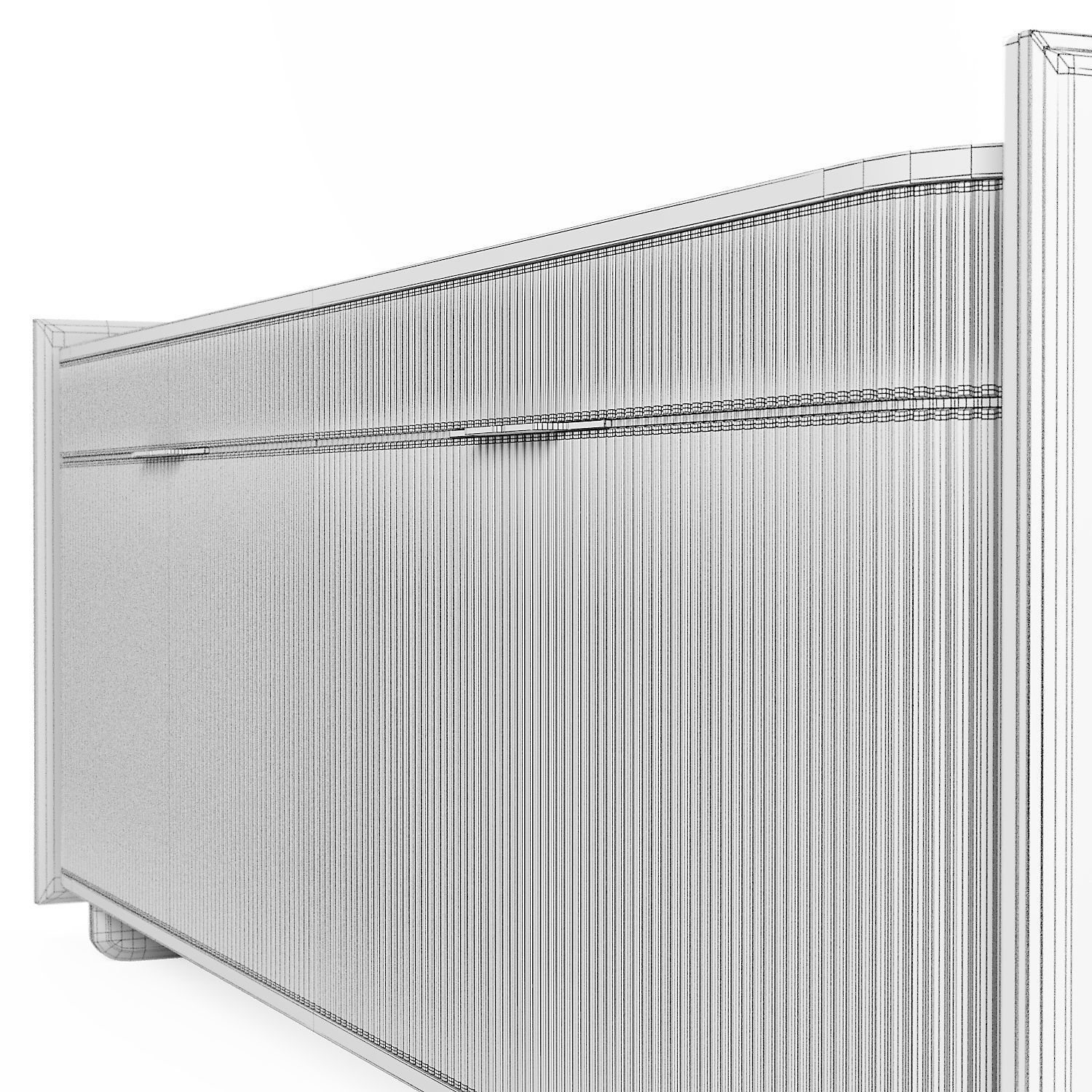 Turri ECLIPSE sideboard 3D model_8