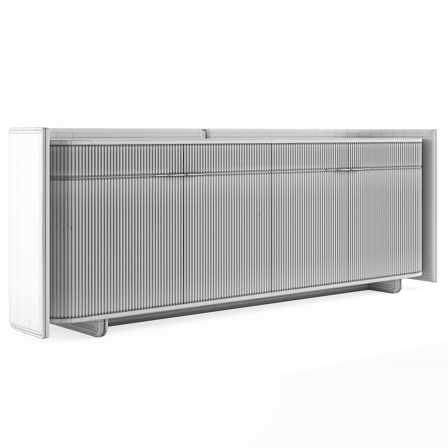 Turri ECLIPSE sideboard 3D model_7
