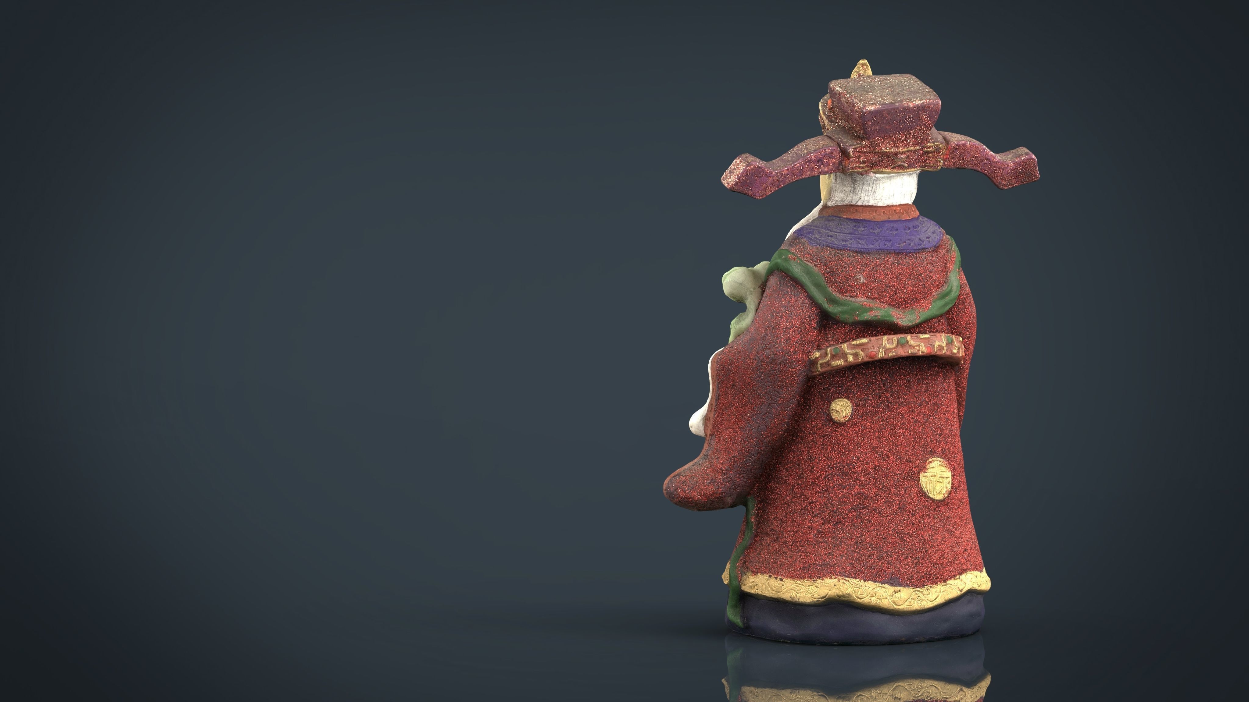 Lu Xing God Low-poly 3D model_18