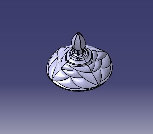 bamboo canister bowl and lid for printing and producing 3D print model_17