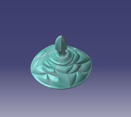 bamboo canister bowl and lid for printing and producing 3D print model_1