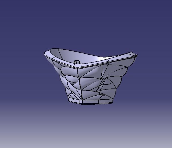 bamboo canister bowl and lid for printing and producing 3D print model_19