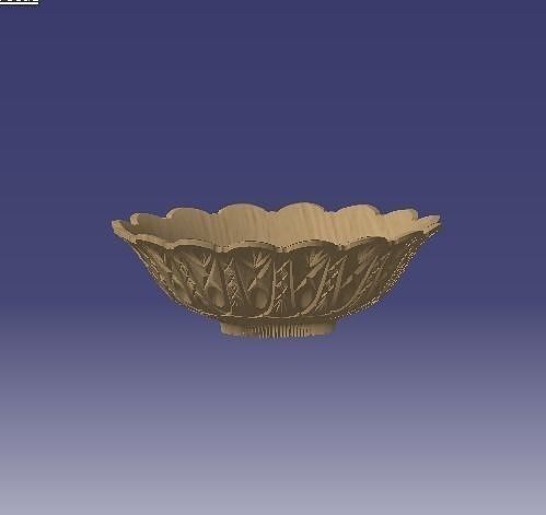 kenzo shallow large bowl for print and produce 3D print model