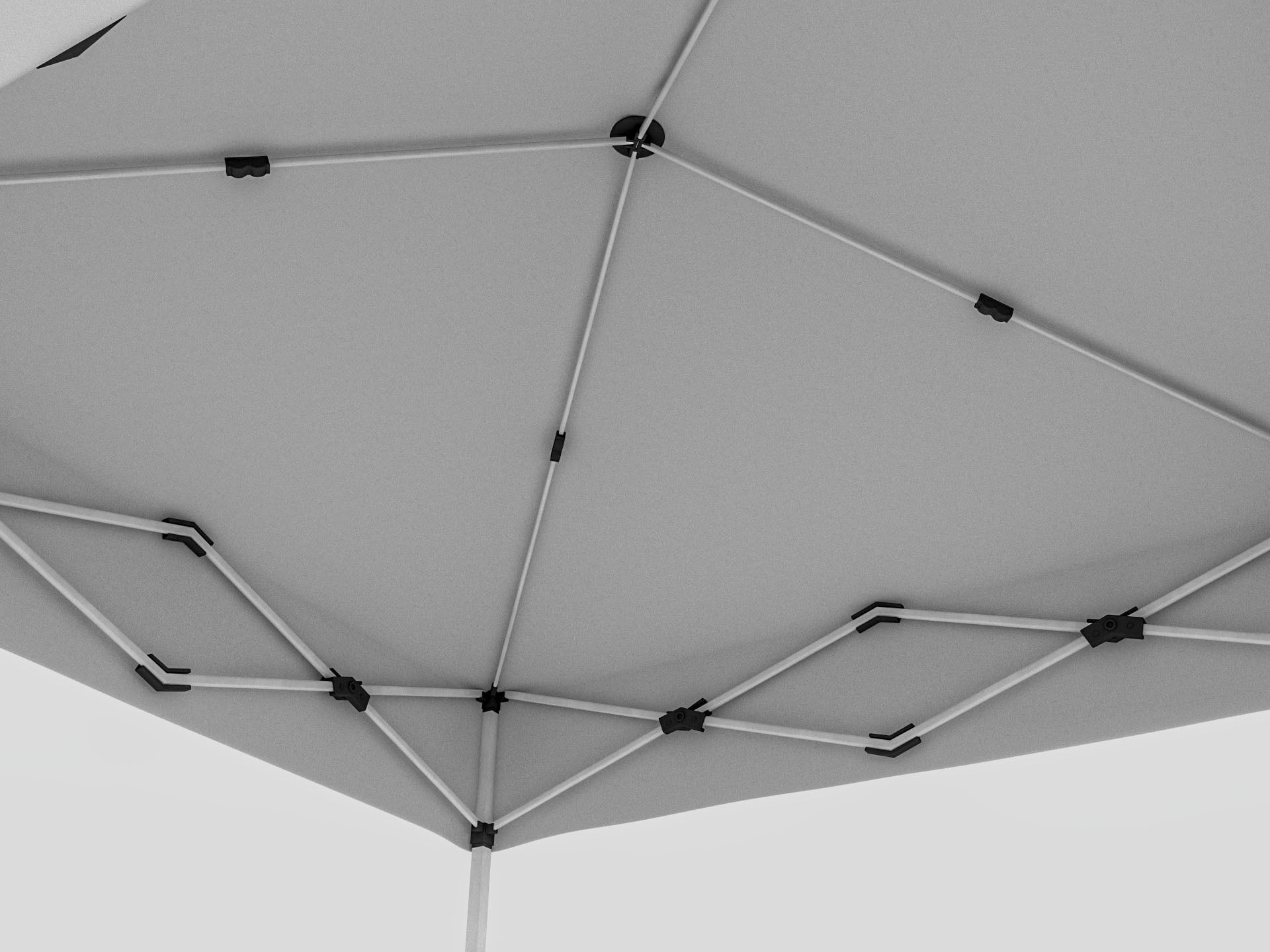 Event Tent 4x4 3D model_3