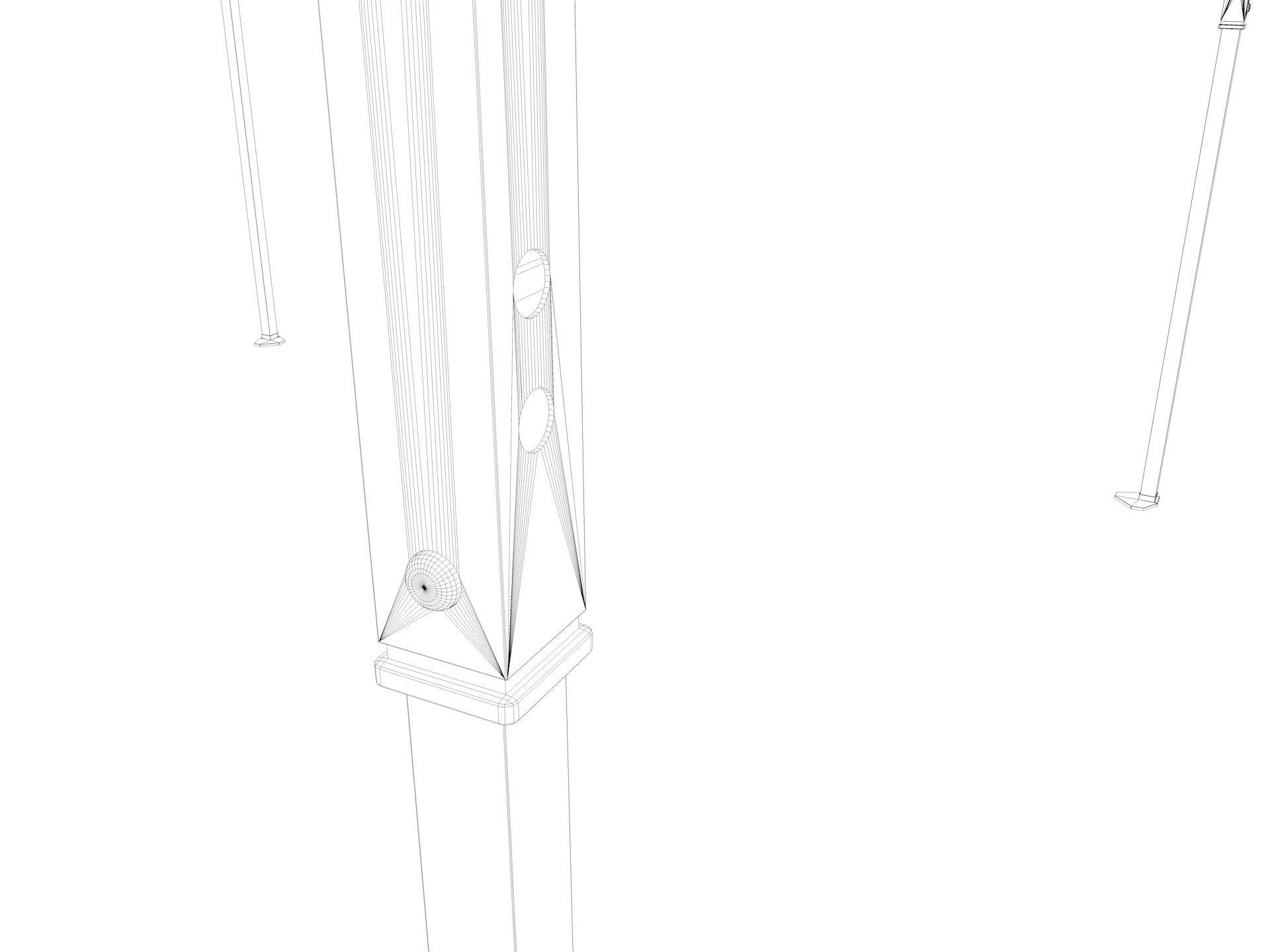 Event Tent 4x4 3D model_17